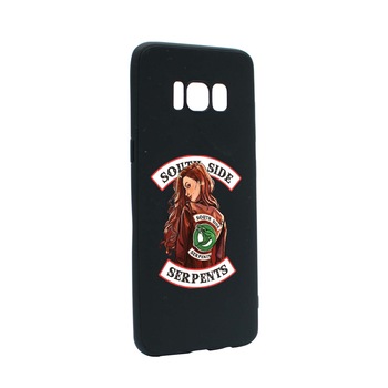 Husa de protectie Riverdale - South Side Serpents, Movie, pentru Samsung Galaxy S8 Plus, rezistenta la uzura, anti-alunecare, din silicon Premium, B606 Husa de protectie Riverdale - South Side Serpents, Movie, pentru Samsung Galaxy S8 Plus, rezistenta la uzura, anti-alunecare, din silicon Premium, B606