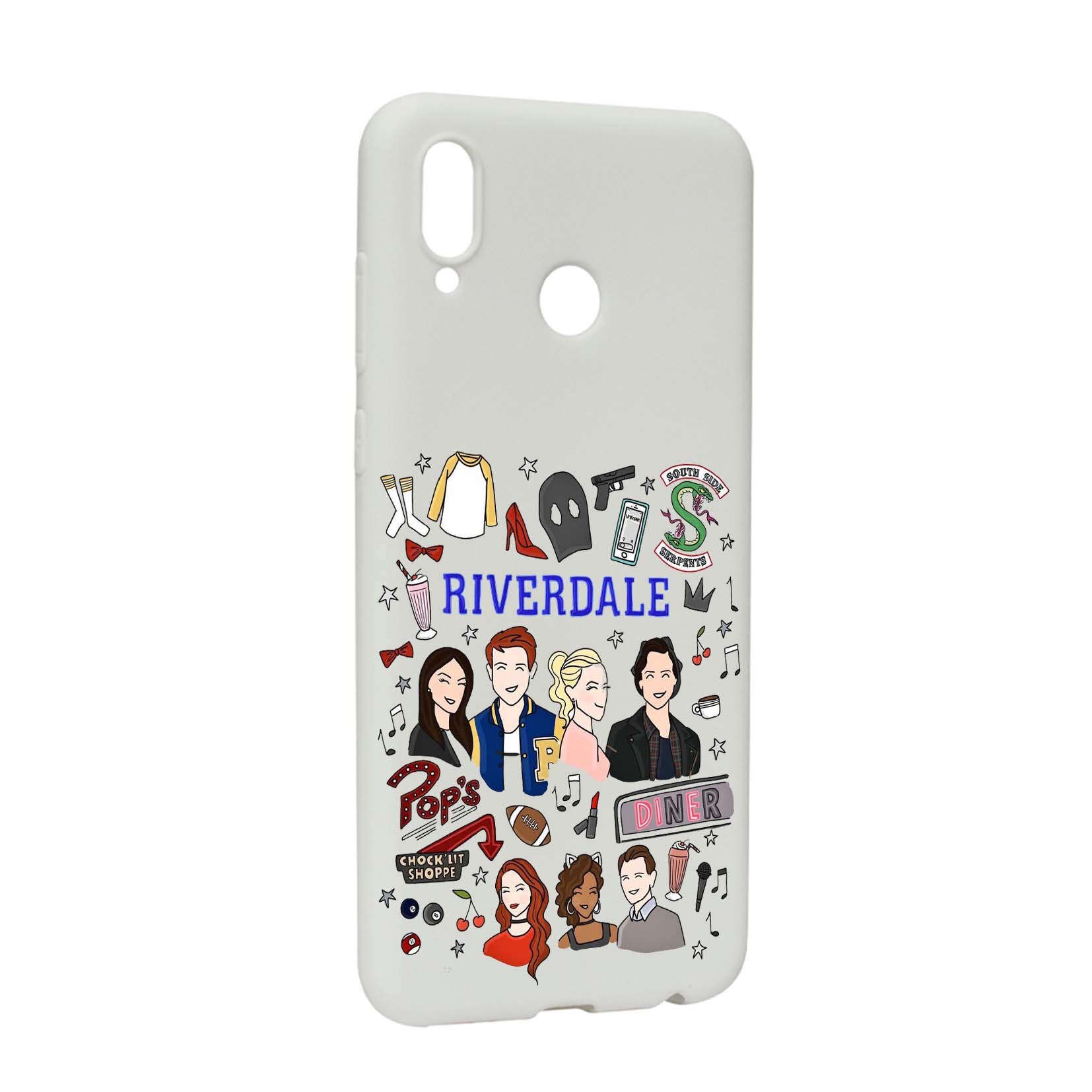 Husa de protectie Riverdale, Movie, pentru Huawei Honor Play, rezistenta la uzura, anti-alunecare, din silicon Premium, W607