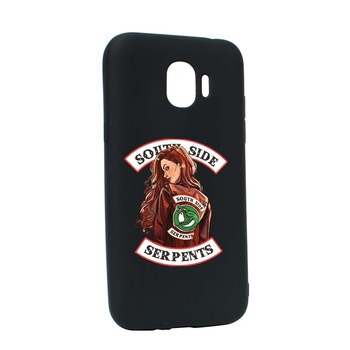 Husa de protectie Riverdale - South Side Serpents, Movie, pentru Samsung Galaxy J2 Pro 2018 / J2 2018 / Grand Prime Pro, rezistenta la uzura, anti-alunecare, din silicon Premium, B606 Husa de protectie Riverdale - South Side Serpents, Movie, pentru Samsung Galaxy J2 Pro 2018 / J2 2018 / Grand Prime Pro, rezistenta la uzura, anti-alunecare, din silicon Premium, B606