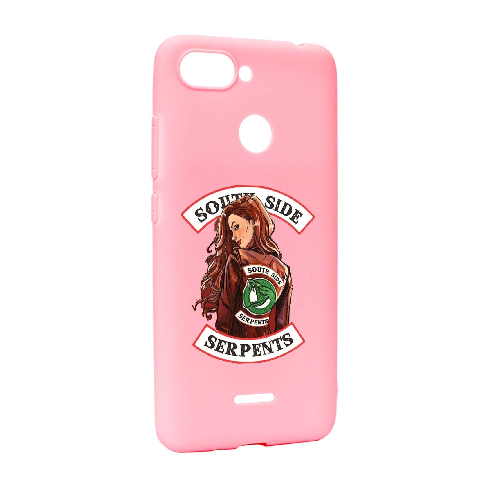 Husa de protectie Riverdale - South Side Serpents, Movie, pentru Xiaomi Redmi 6, rezistenta la uzura, anti-alunecare, din silicon Premium, P606