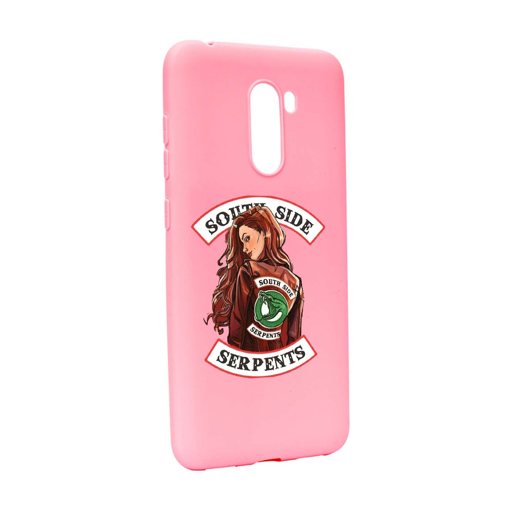 Husa de protectie Riverdale - South Side Serpents, Movie, pentru Xiaomi PocoPhone F1, rezistenta la uzura, anti-alunecare, din silicon Premium, P606