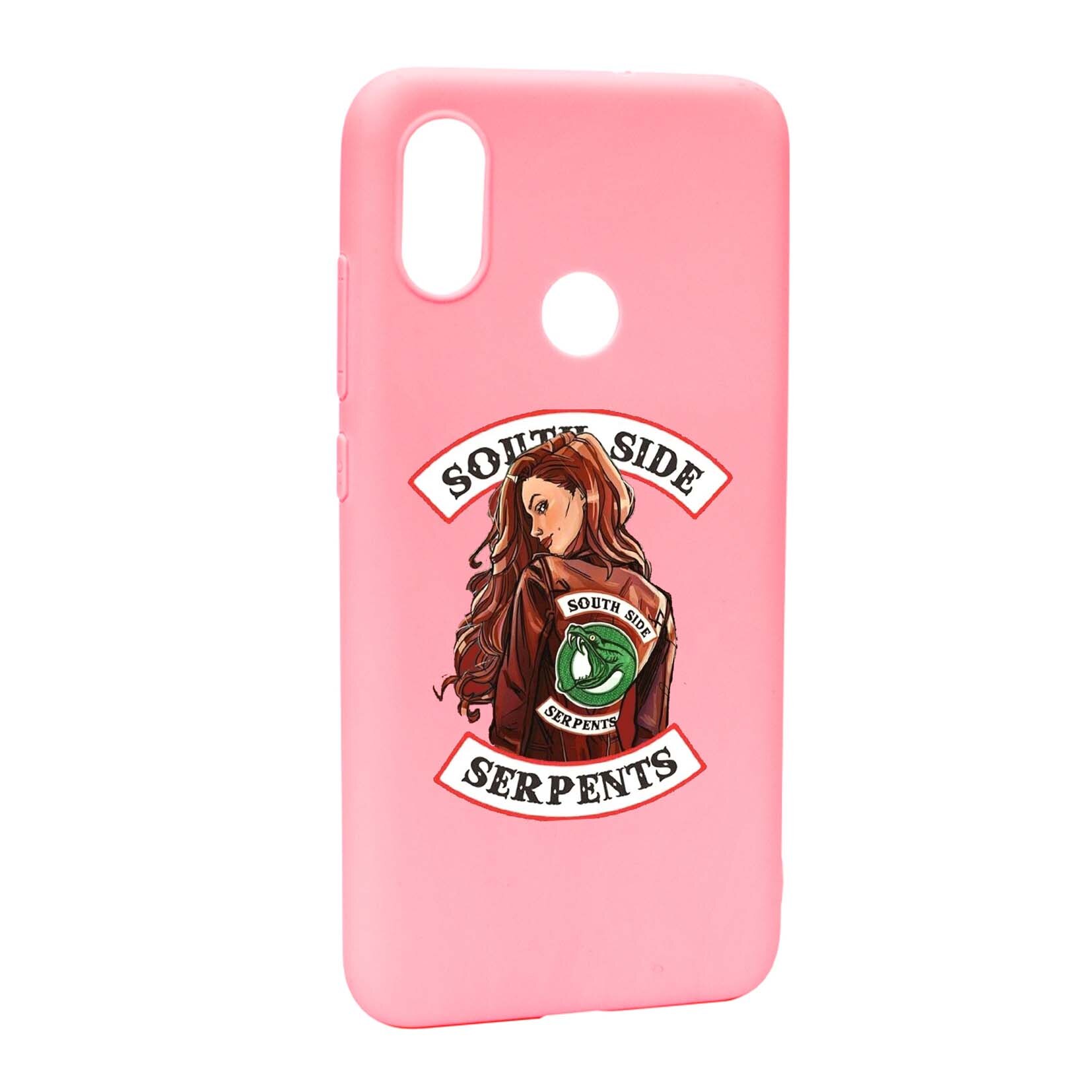 Husa de protectie Riverdale - South Side Serpents, Movie, pentru Xiaomi Mi A2 / Mi 6X, rezistenta la uzura, anti-alunecare, din silicon Premium, P606