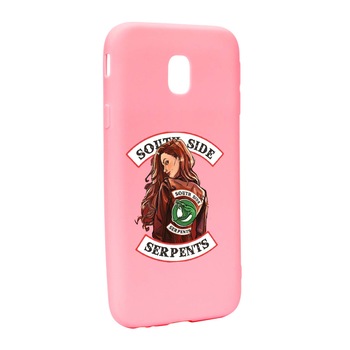 Husa de protectie Riverdale - South Side Serpents, Movie, pentru Samsung Galaxy J7 2018, rezistenta la uzura, anti-alunecare, din silicon Premium, P606 Husa de protectie Riverdale - South Side Serpents, Movie, pentru Samsung Galaxy J7 2018, rezistenta la uzura, anti-alunecare, din silicon Premium, P606
