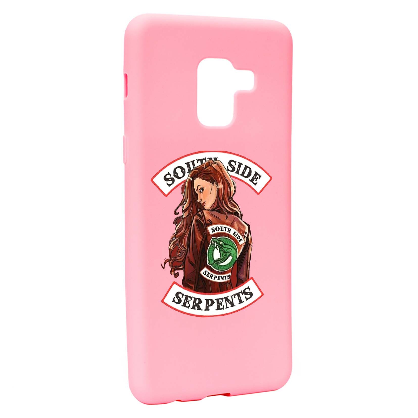 Husa de protectie Riverdale - South Side Serpents, Movie, pentru Samsung Galaxy A5 2018, rezistenta la uzura, anti-alunecare, din silicon Premium, P606