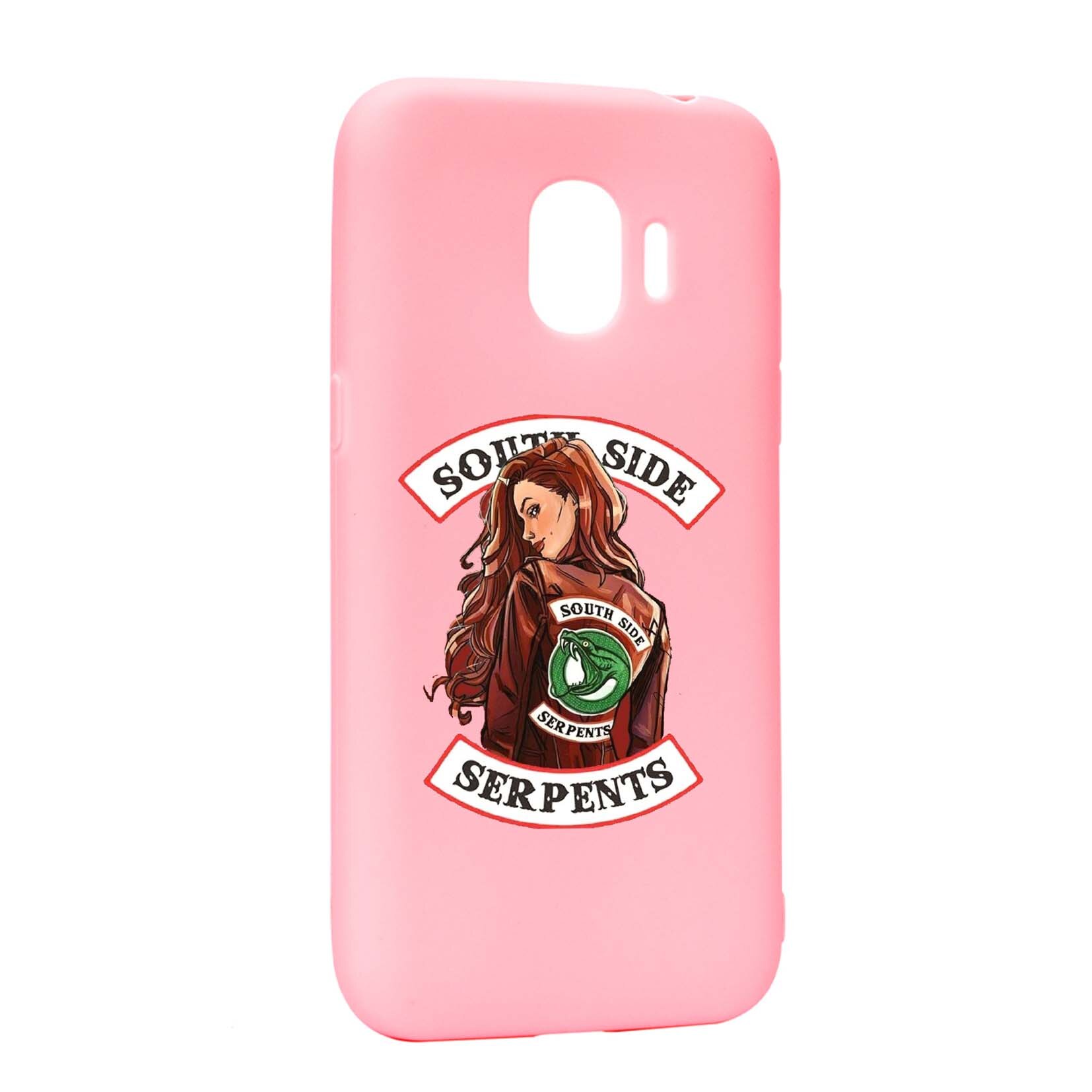 Husa de protectie Riverdale - South Side Serpents, Movie, pentru Samsung Galaxy J4 2018, rezistenta la uzura, anti-alunecare, din silicon Premium, P606