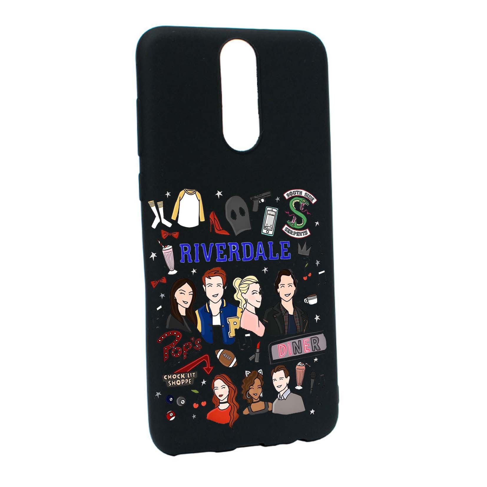 Husa de protectie Riverdale, Movie, pentru Huawei Mate 10 Lite, rezistenta la uzura, anti-alunecare, din silicon Premium, B607