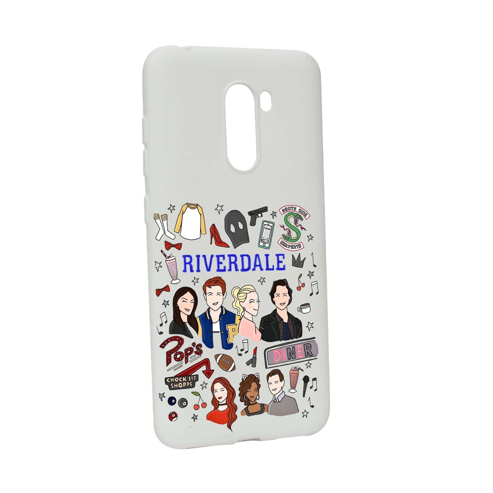 Husa de protectie Riverdale, Movie, pentru Xiaomi PocoPhone F1, rezistenta la uzura, anti-alunecare, din silicon Premium, W607