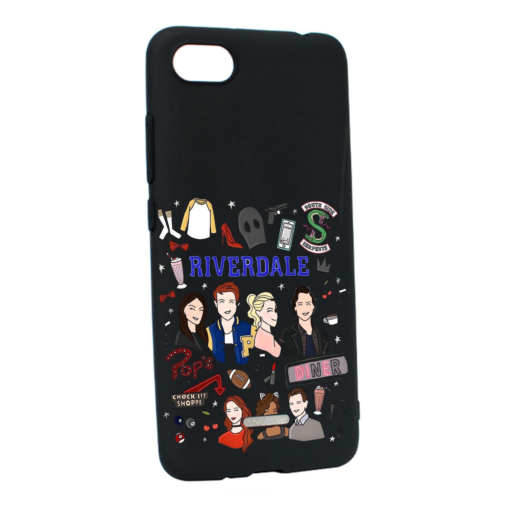 Husa de protectie Riverdale, Movie, pentru Xiaomi Redmi 6A, rezistenta la uzura, anti-alunecare, din silicon Premium, B607