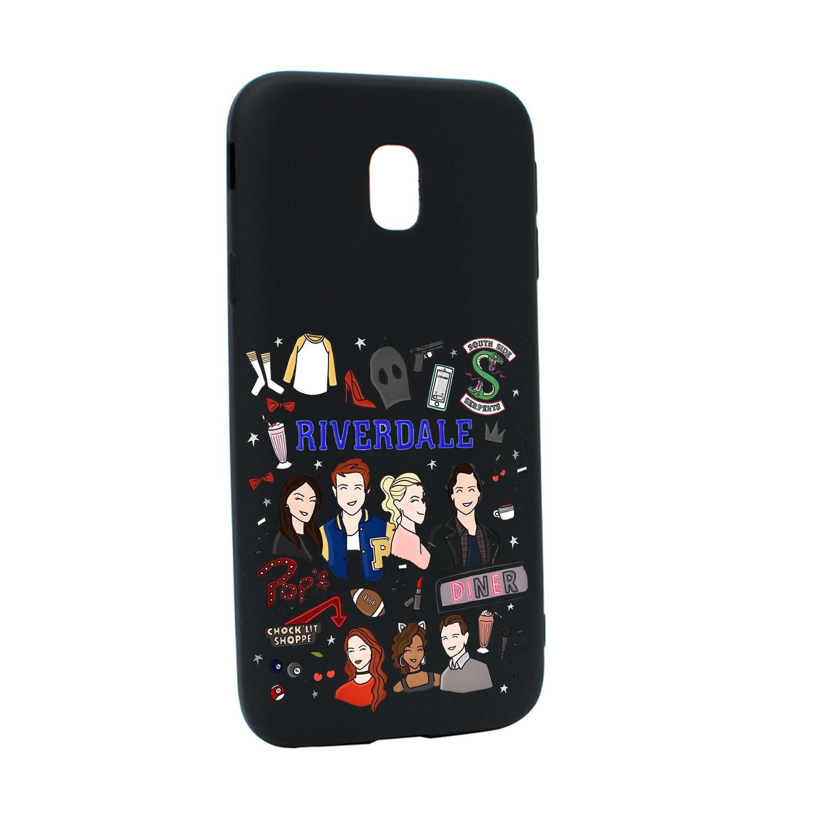 Husa de protectie Riverdale, Movie, pentru Samsung Galaxy J7 2017, rezistenta la uzura, anti-alunecare, din silicon Premium, B607