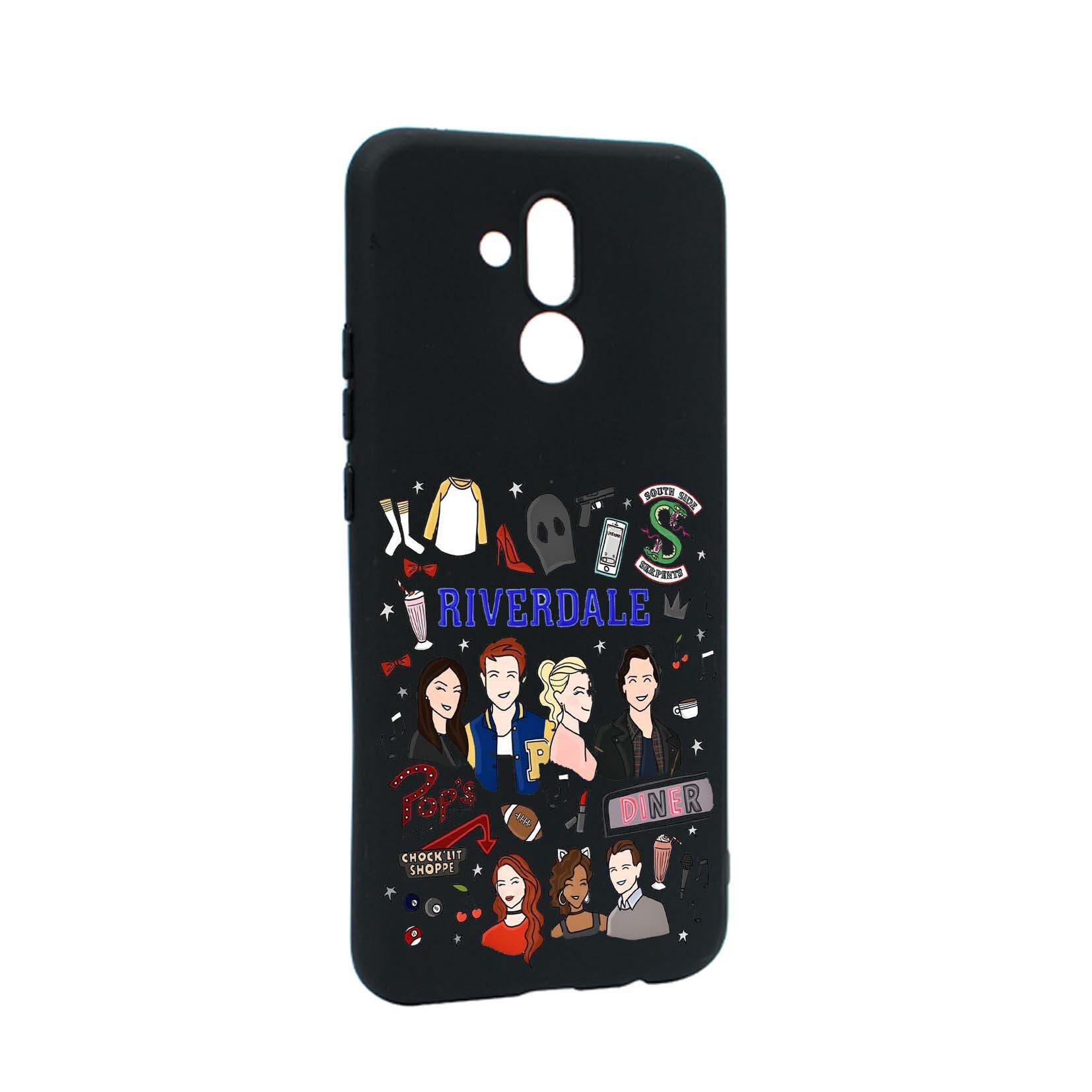 Husa de protectie Riverdale, Movie, pentru Huawei Mate 20 Lite, rezistenta la uzura, anti-alunecare, din silicon Premium, B607