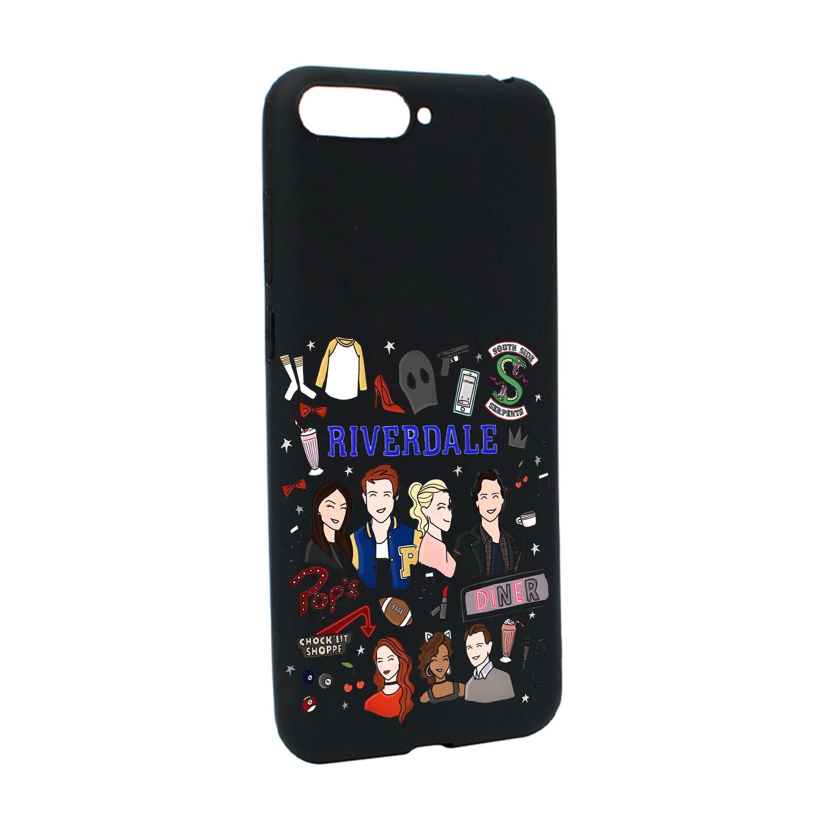 Husa de protectie Riverdale, Movie, pentru Huawei Y6 2018 / Y6 Prime 2018, rezistenta la uzura, anti-alunecare, din silicon Premium, B607