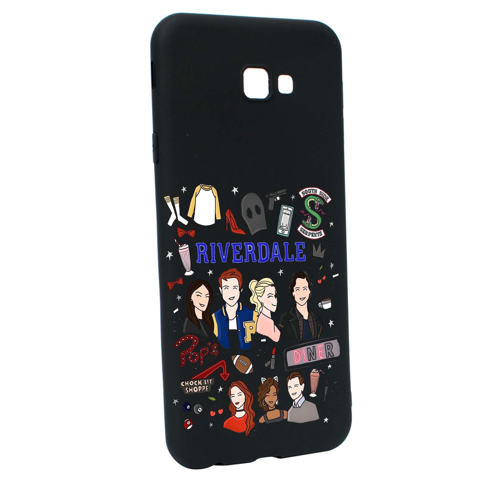 Husa de protectie Riverdale, Movie, pentru Samsung Galaxy J4 Plus, rezistenta la uzura, anti-alunecare, din silicon Premium, B607