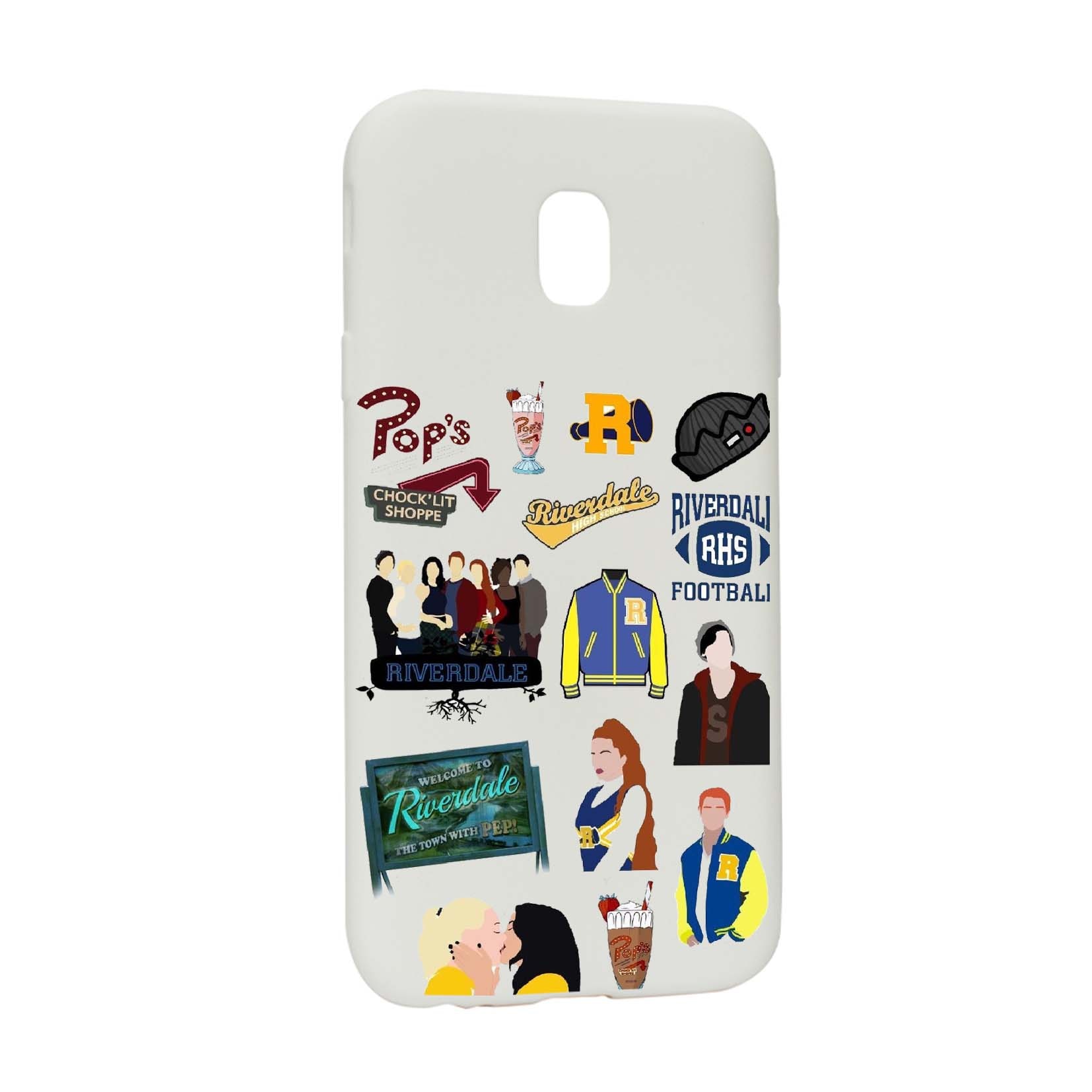 Husa de protectie Riverdale, Movie, pentru Samsung Galaxy J3 2018, rezistenta la uzura, anti-alunecare, din silicon Premium, W608