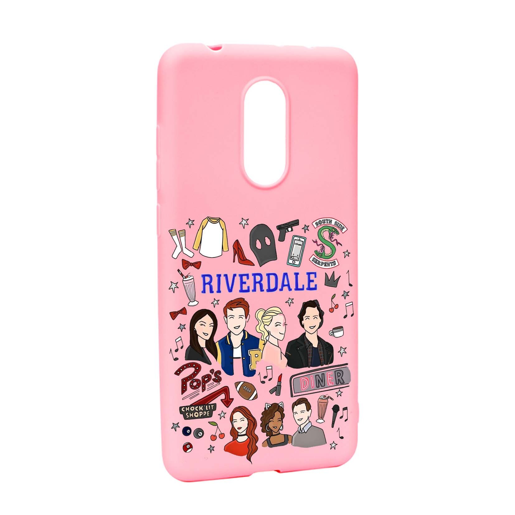Husa de protectie Riverdale, Movie, pentru Xiaomi Redmi Note 5 / Redmi 5 Plus, rezistenta la uzura, anti-alunecare, din silicon Premium, P607