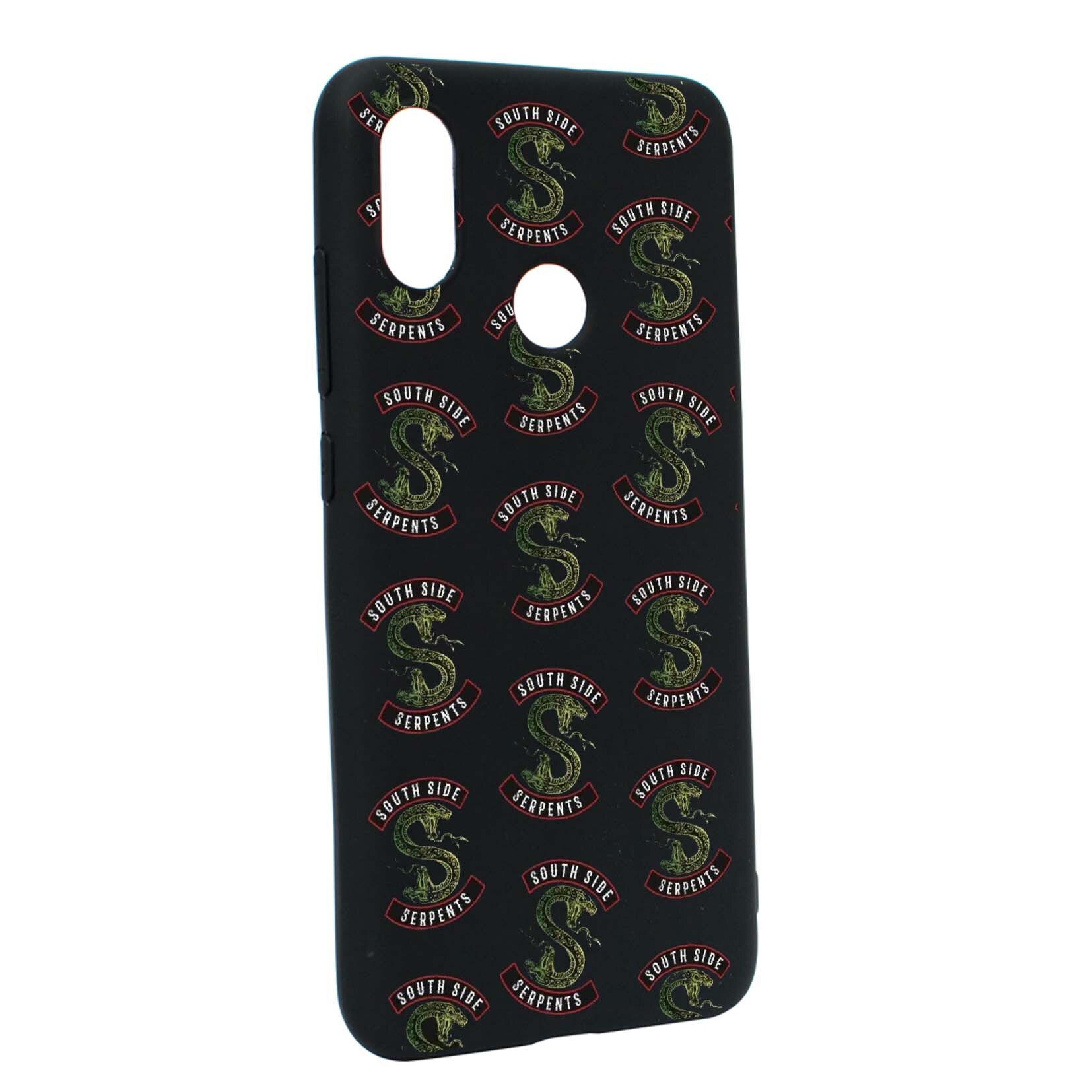 Husa de protectie Riverdale South Side Serpents, Movie, pentru Xiaomi Mi A2 Lite / Redmi 6 Pro, rezistenta la uzura, anti-alunecare, din silicon Premium, B612