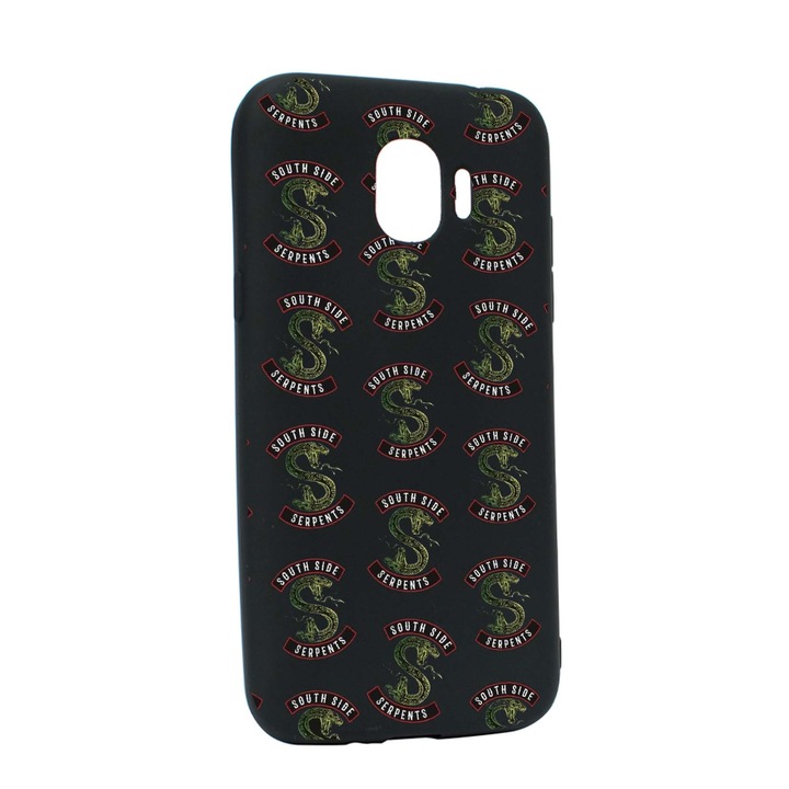 Husa de protectie Riverdale South Side Serpents, Movie, pentru Samsung Galaxy J4 2018, rezistenta la uzura, anti-alunecare, din silicon Premium, B612