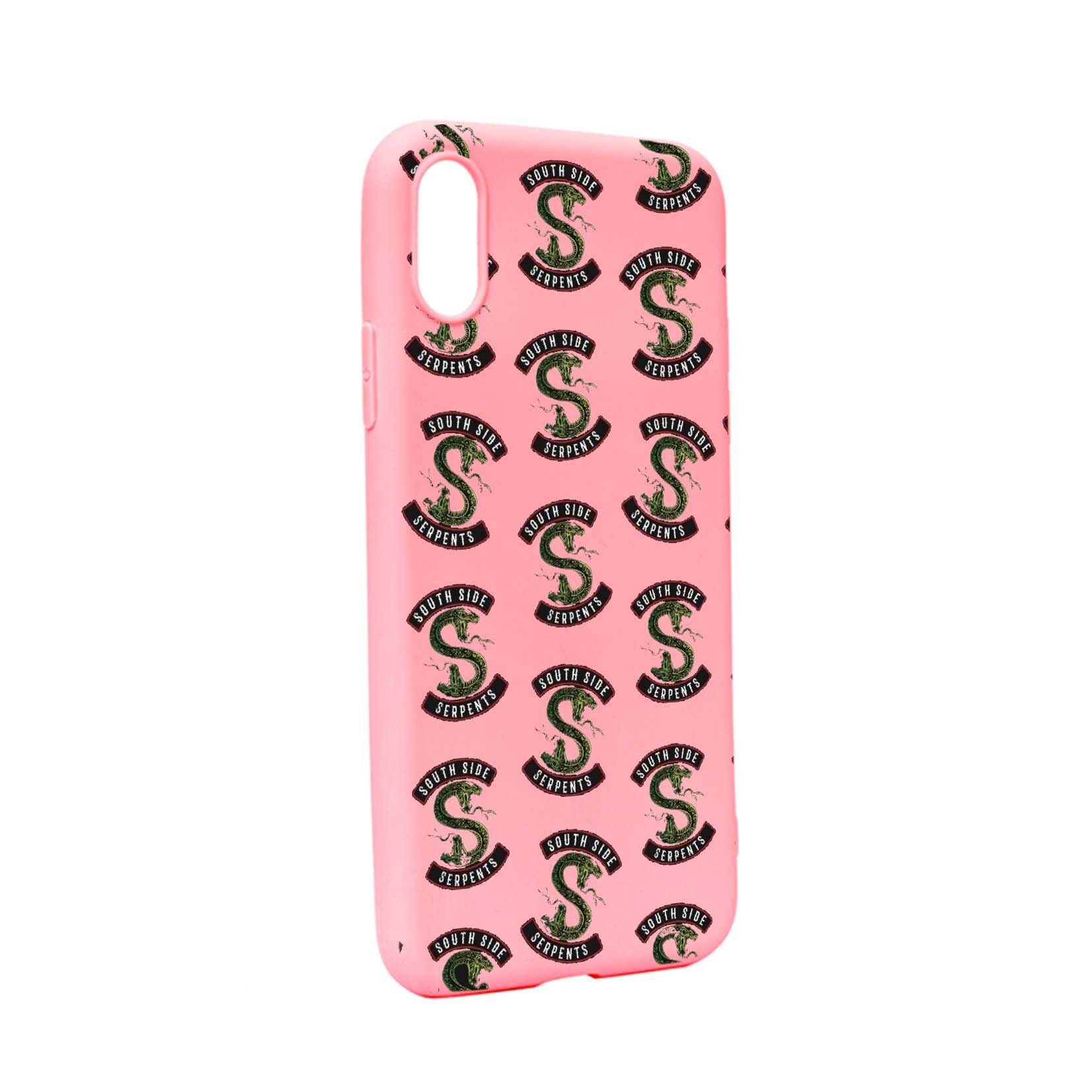 Husa de protectie Riverdale South Side Serpents, Movie, pentru Apple iPhone XS Max, rezistenta la uzura, anti-alunecare, din silicon Premium, P612