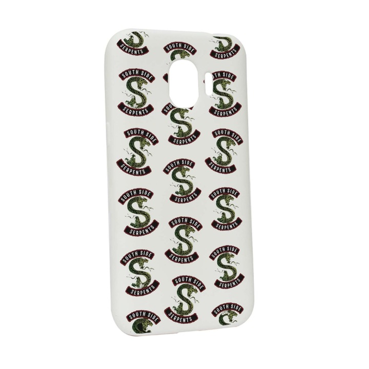 Husa de protectie Riverdale South Side Serpents, Movie, pentru Samsung Galaxy J4 2018, rezistenta la uzura, anti-alunecare, din silicon Premium, W612
