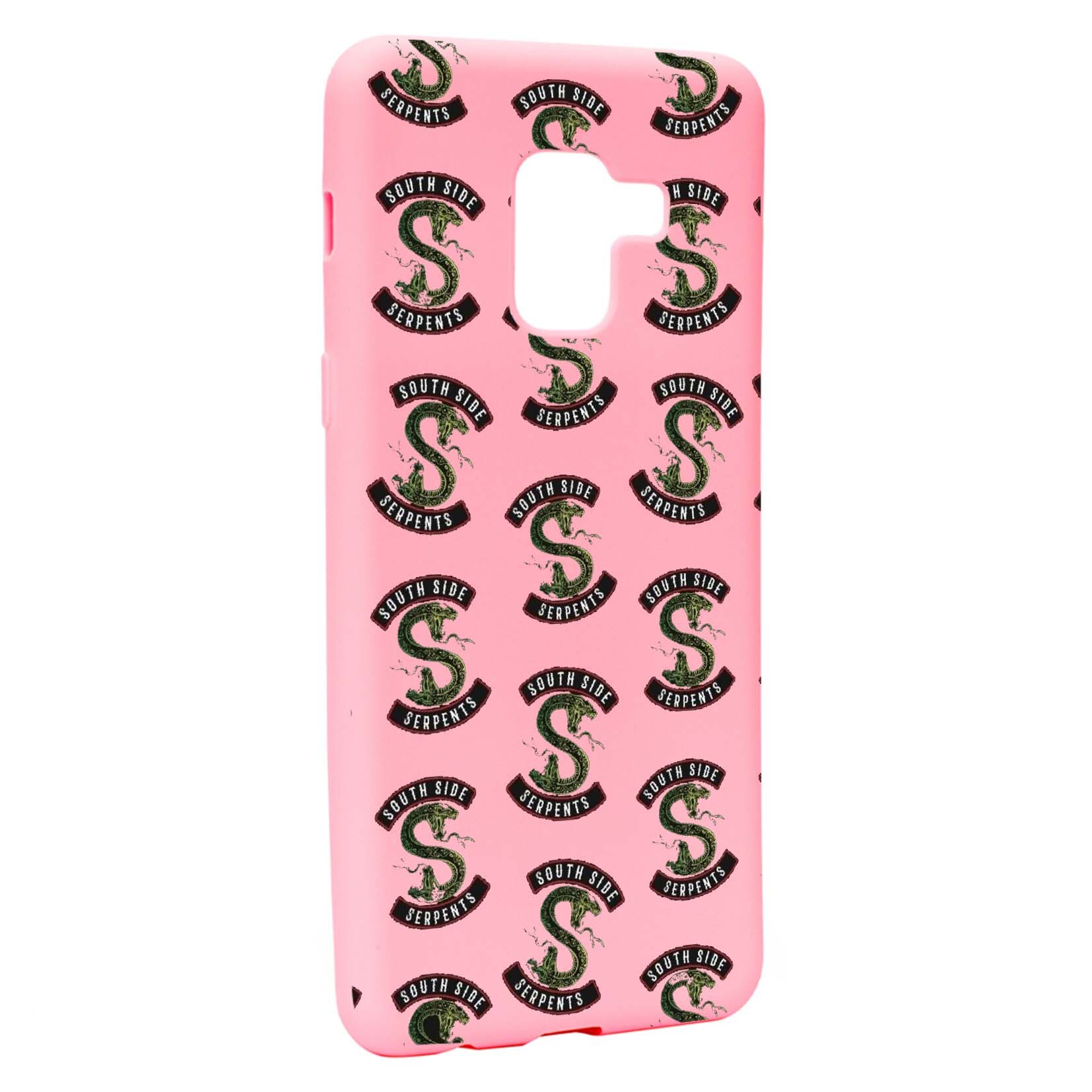 Husa de protectie Riverdale South Side Serpents, Movie, pentru Samsung Galaxy A5 2018, rezistenta la uzura, anti-alunecare, din silicon Premium, P612
