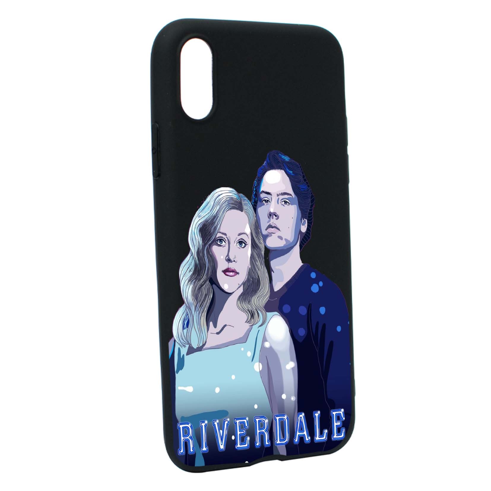 Husa de protectie Riverdale, Movie, pentru Apple iPhone XS / X, rezistenta la uzura, anti-alunecare, din silicon Premium, B614