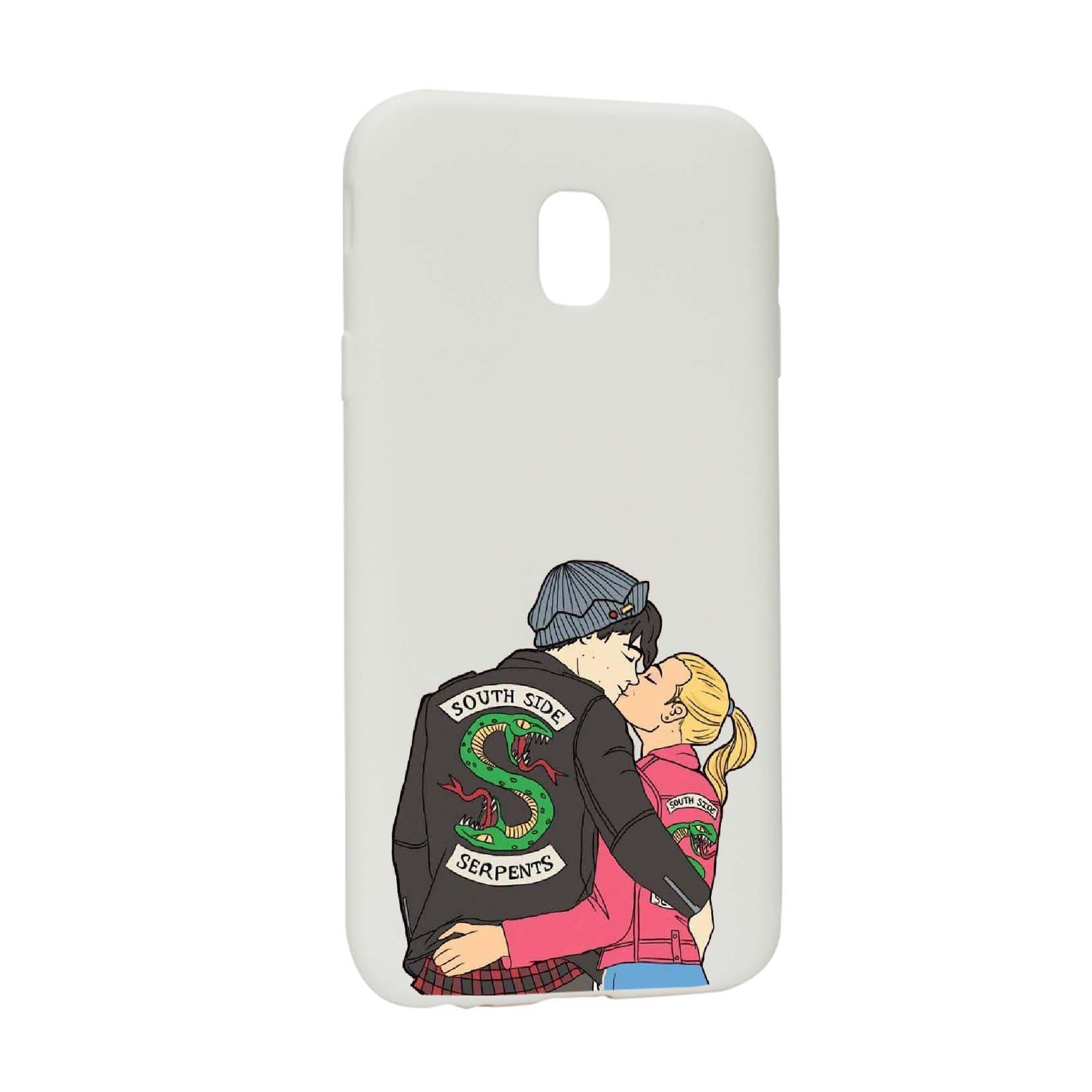 Husa de protectie Riverdale South Side Serpents, Movie, pentru Samsung Galaxy J7 2018, rezistenta la uzura, anti-alunecare, din silicon Premium, W618
