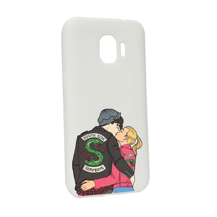 Husa de protectie Riverdale South Side Serpents, Movie, pentru Samsung Galaxy J4 2018, rezistenta la uzura, anti-alunecare, din silicon Premium, W618