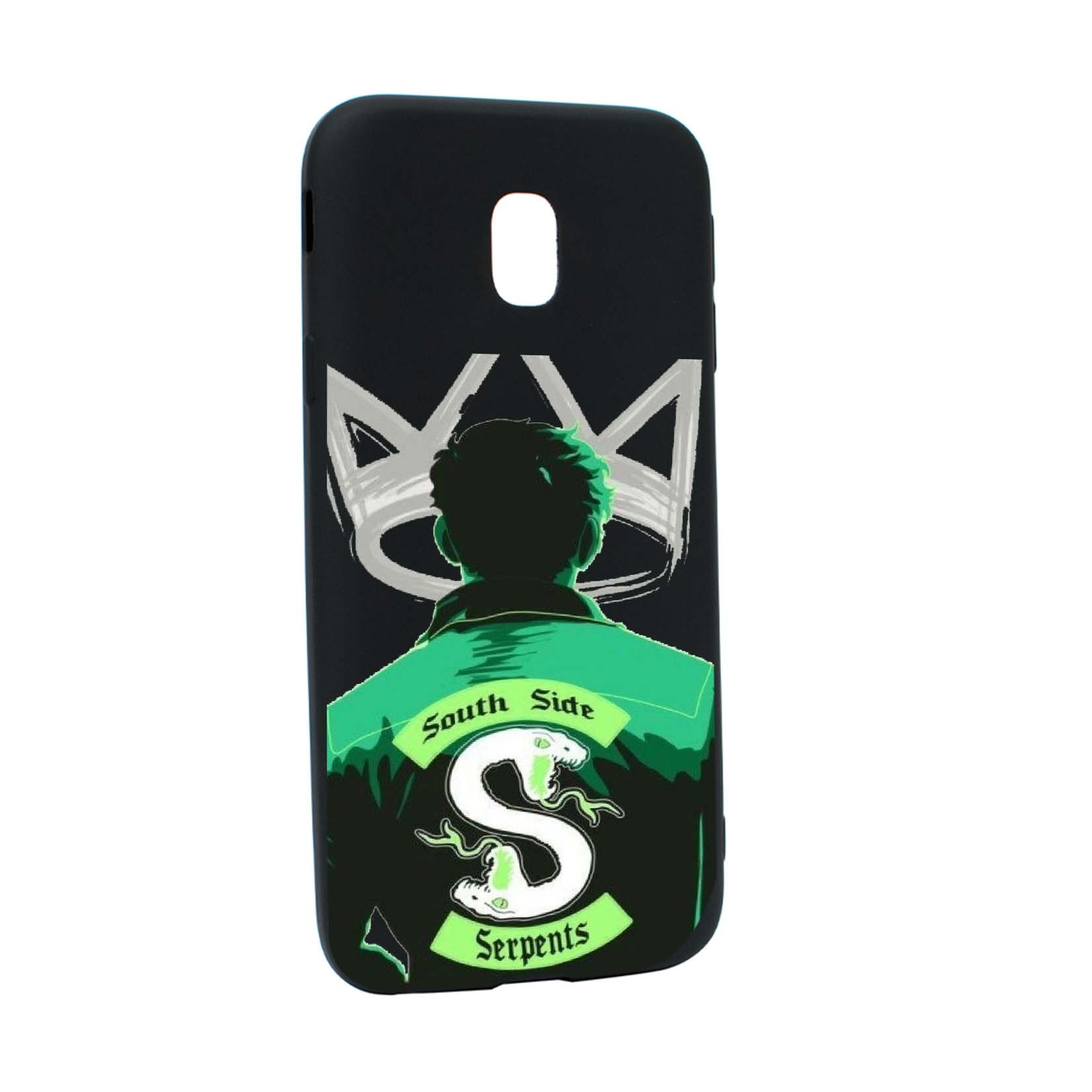 Husa de protectie Riverdale South Side Serpents, Movie, pentru Samsung Galaxy J7 2018, rezistenta la uzura, anti-alunecare, din silicon Premium, B620
