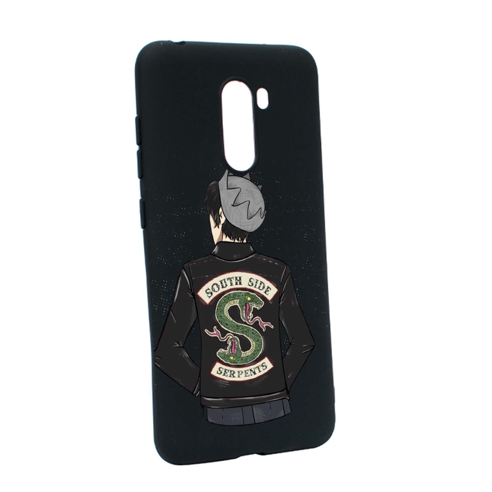 Husa de protectie Riverdale South Side Serpents, Movie, pentru Xiaomi PocoPhone F1, rezistenta la uzura, anti-alunecare, din silicon Premium, B619
