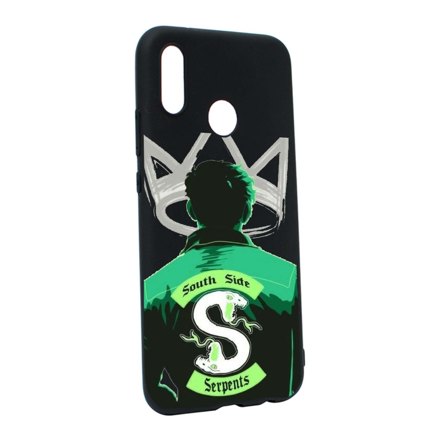 Husa de protectie Riverdale South Side Serpents, Movie, pentru Huawei P20 Lite, rezistenta la uzura, anti-alunecare, din silicon Premium, B620