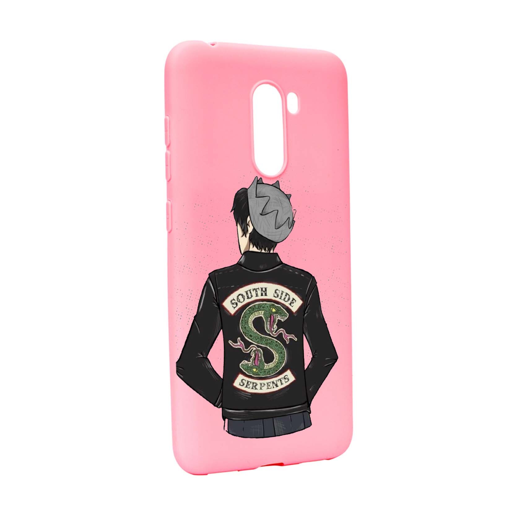 Husa de protectie Riverdale South Side Serpents, Movie, pentru Xiaomi PocoPhone F1, rezistenta la uzura, anti-alunecare, din silicon Premium, P619