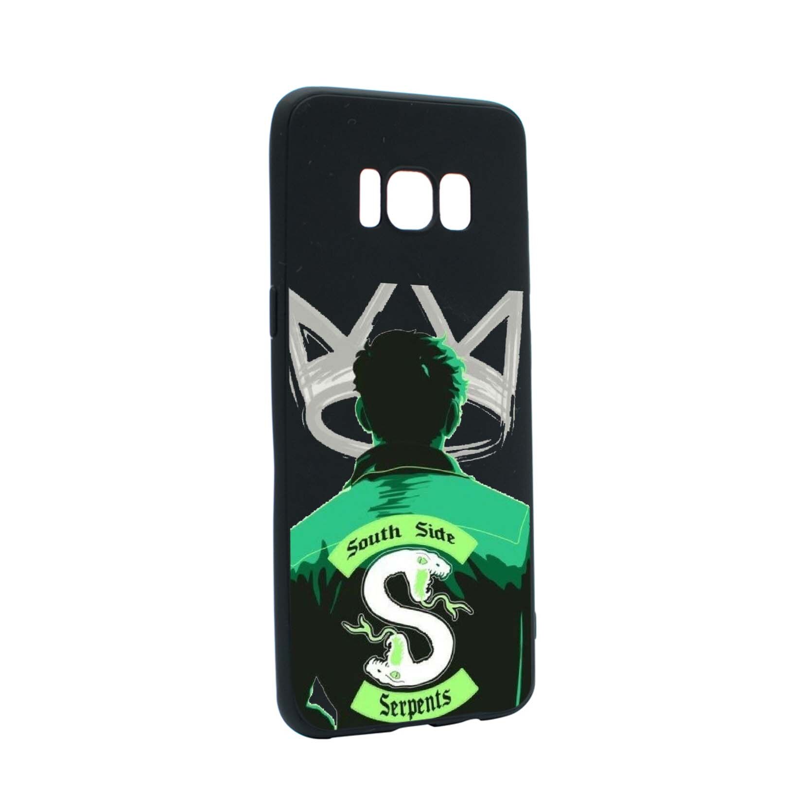Husa de protectie Riverdale South Side Serpents, Movie, pentru Samsung Galaxy S8 Plus, rezistenta la uzura, anti-alunecare, din silicon Premium, B620