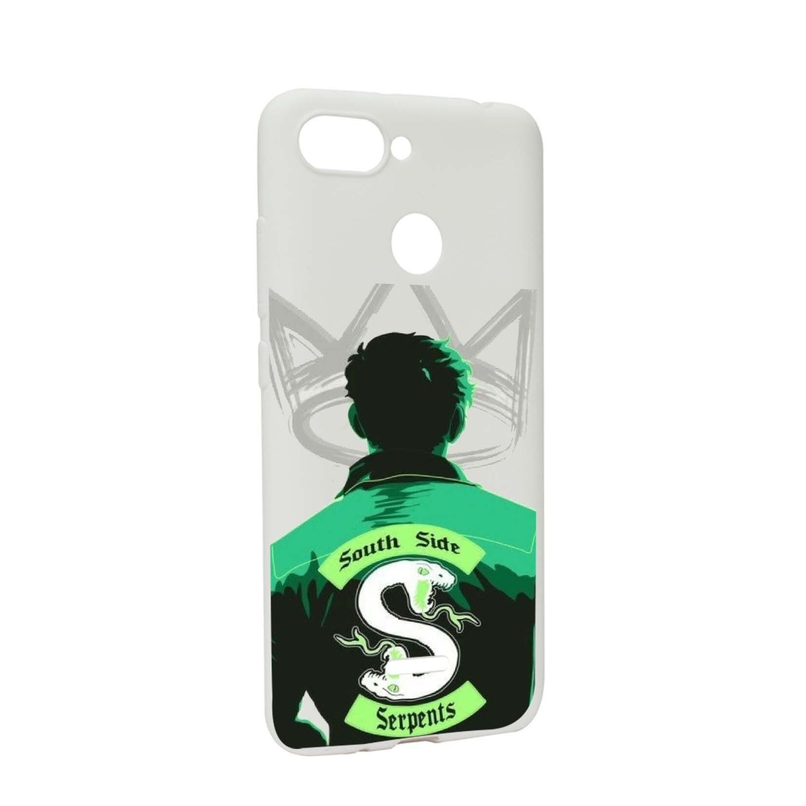 Husa de protectie Riverdale South Side Serpents, Movie, pentru Xiaomi Redmi 6, rezistenta la uzura, anti-alunecare, din silicon Premium, W620