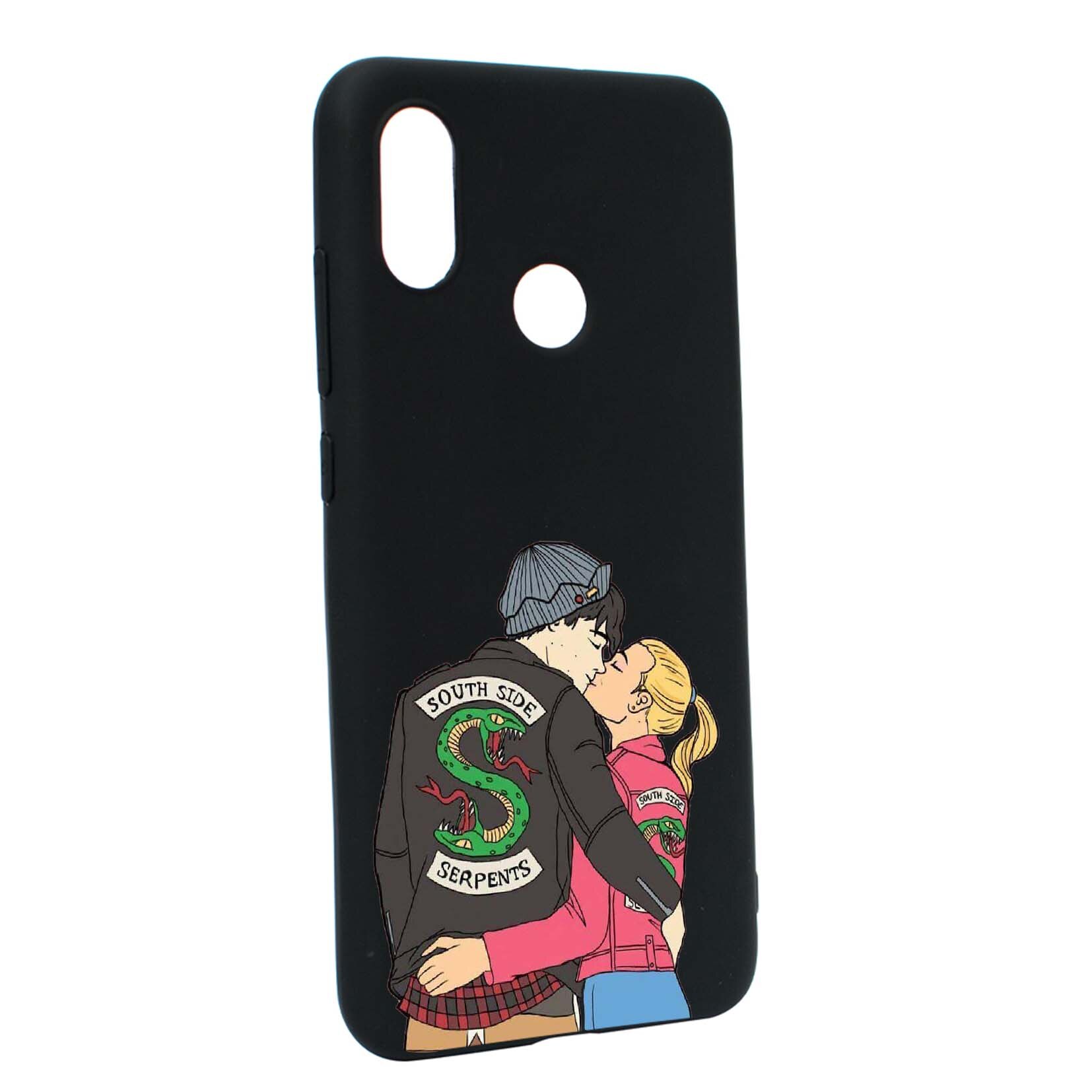 Husa de protectie Riverdale South Side Serpents, Movie, pentru Xiaomi Mi A2 Lite / Redmi 6 Pro, rezistenta la uzura, anti-alunecare, din silicon Premium, B618