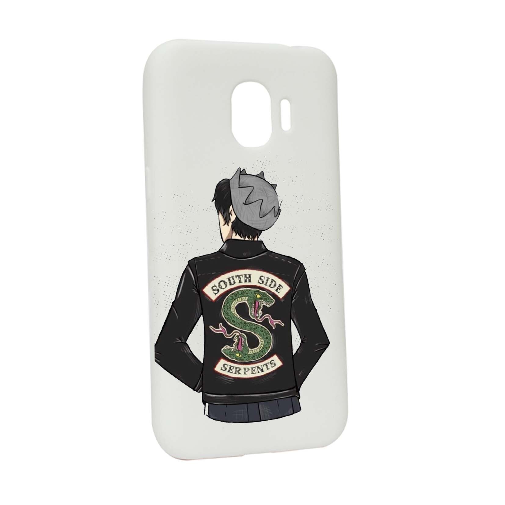 Husa de protectie Riverdale South Side Serpents, Movie, pentru Samsung Galaxy J4 2018, rezistenta la uzura, anti-alunecare, din silicon Premium, W619