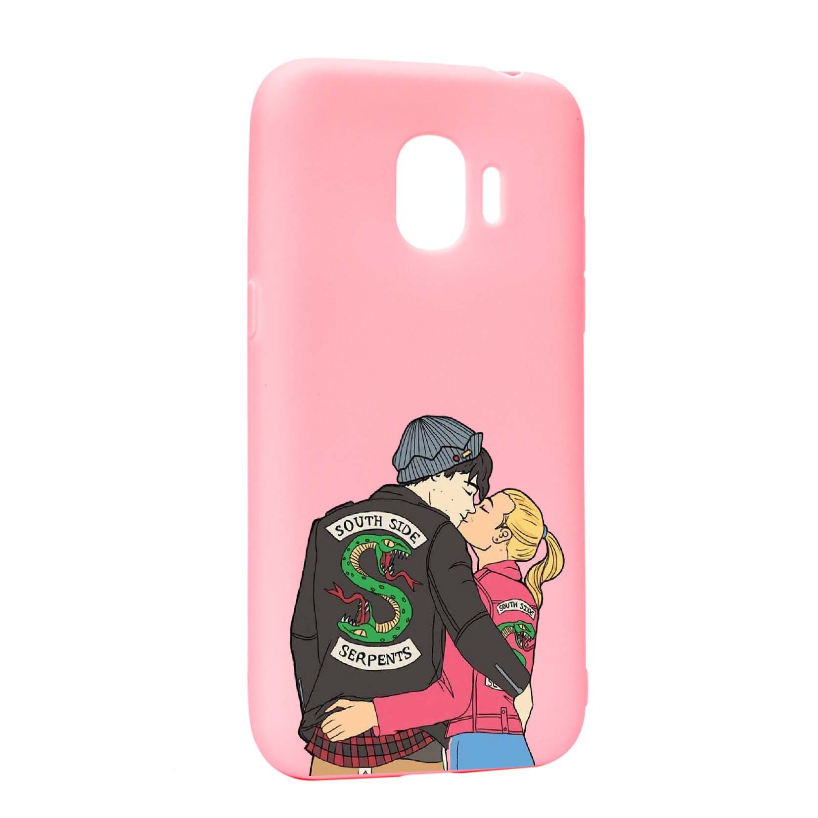 Husa de protectie Riverdale South Side Serpents, Movie, pentru Samsung Galaxy J4 2018, rezistenta la uzura, anti-alunecare, din silicon Premium, P618