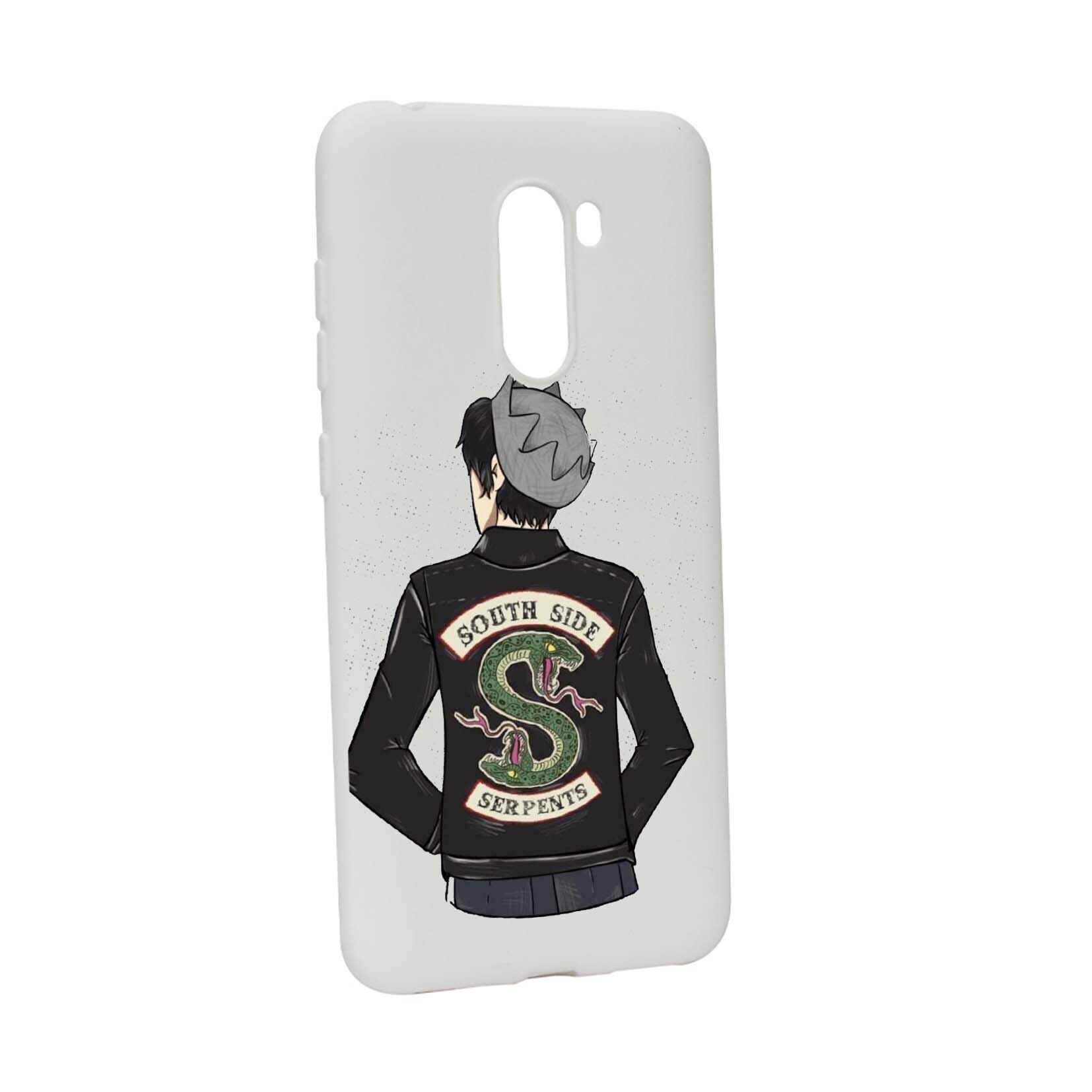 Husa de protectie Riverdale South Side Serpents, Movie, pentru Xiaomi PocoPhone F1, rezistenta la uzura, anti-alunecare, din silicon Premium, W619