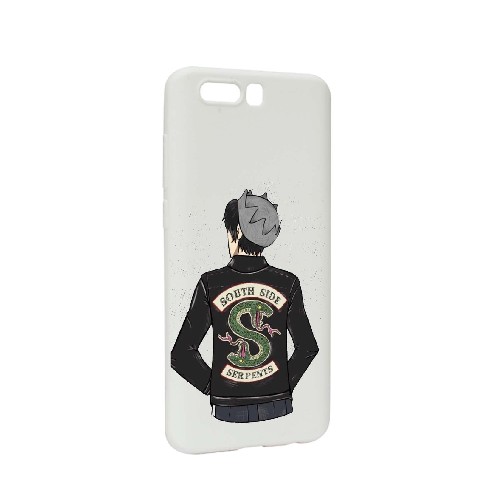 Husa de protectie Riverdale South Side Serpents, Movie, pentru Huawei Honor 9, rezistenta la uzura, anti-alunecare, din silicon Premium, W619