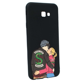 Husa de protectie Riverdale South Side Serpents, Movie, pentru Samsung Galaxy J4 Plus, rezistenta la uzura, anti-alunecare, din silicon Premium, B618 Husa de protectie Riverdale South Side Serpents, Movie, pentru Samsung Galaxy J4 Plus, rezistenta la uzura, anti-alunecare, din silicon Premium, B618