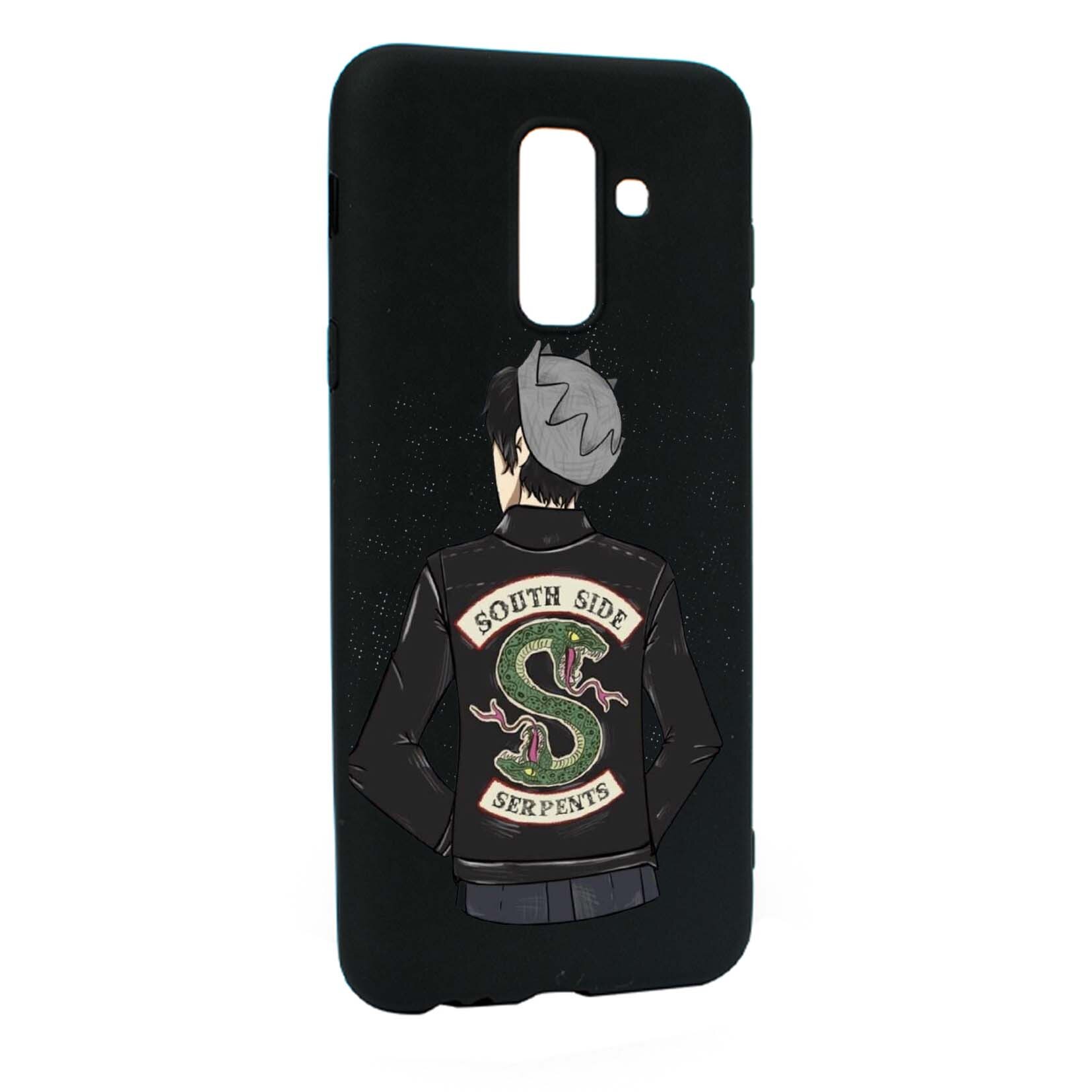 Husa de protectie Riverdale South Side Serpents, Movie, pentru Samsung Galaxy A6 PLUS / Galaxy J8 2018, rezistenta la uzura, anti-alunecare, din silicon Premium, B619