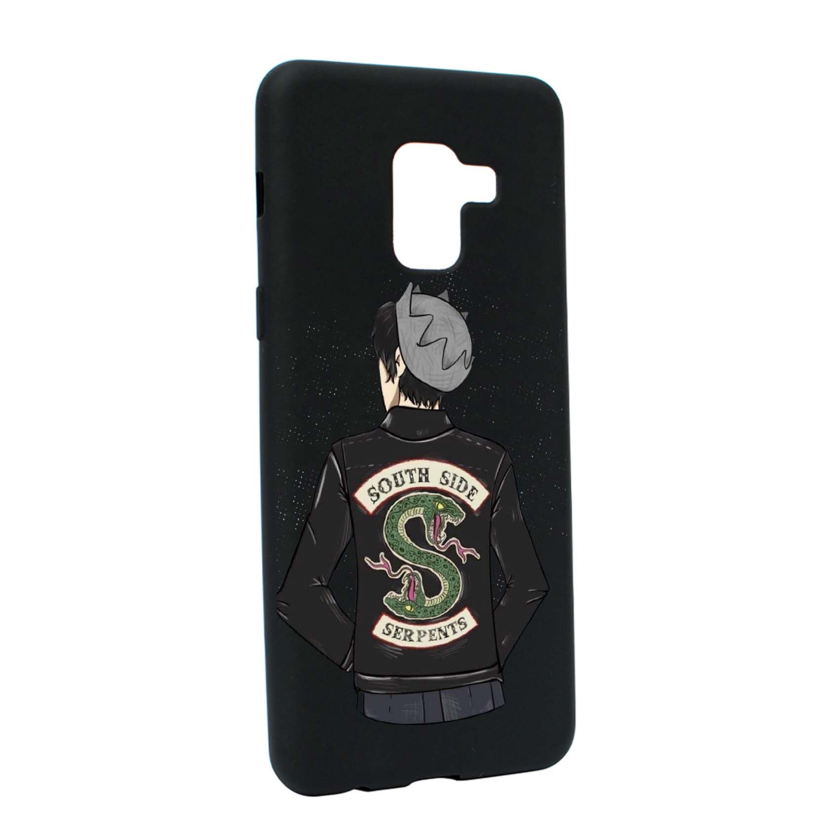 Husa de protectie Riverdale South Side Serpents, Movie, pentru Samsung Galaxy A5 2018, rezistenta la uzura, anti-alunecare, din silicon Premium, B619
