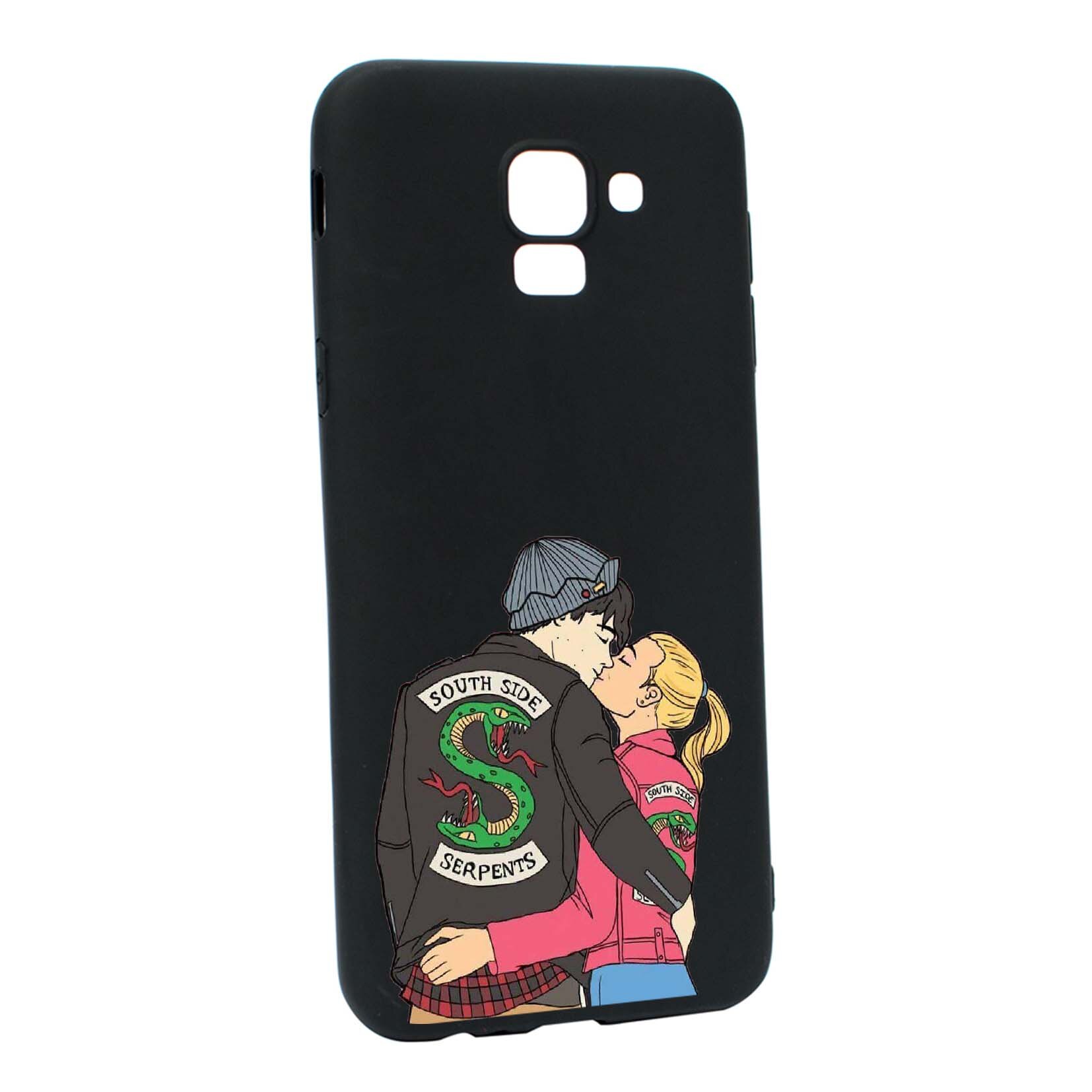 Husa de protectie Riverdale South Side Serpents, Movie, pentru Samsung Galaxy J6 2018, rezistenta la uzura, anti-alunecare, din silicon Premium, B618