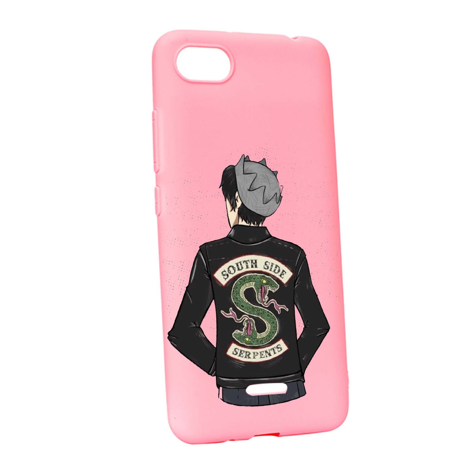Husa de protectie Riverdale South Side Serpents, Movie, pentru Xiaomi Redmi 6A, rezistenta la uzura, anti-alunecare, din silicon Premium, P619