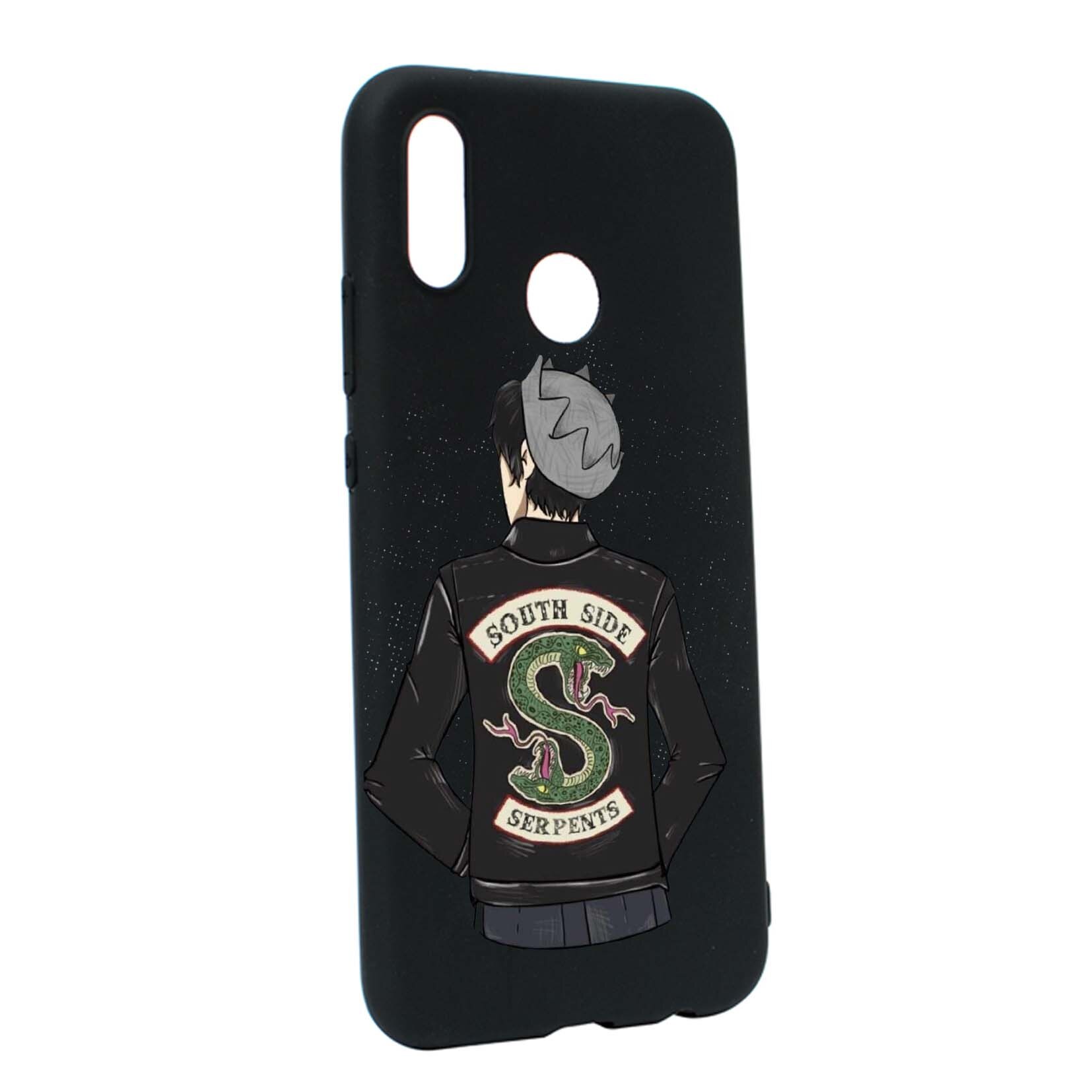 Husa de protectie Riverdale South Side Serpents, Movie, pentru Huawei P20 Lite, rezistenta la uzura, anti-alunecare, din silicon Premium, B619