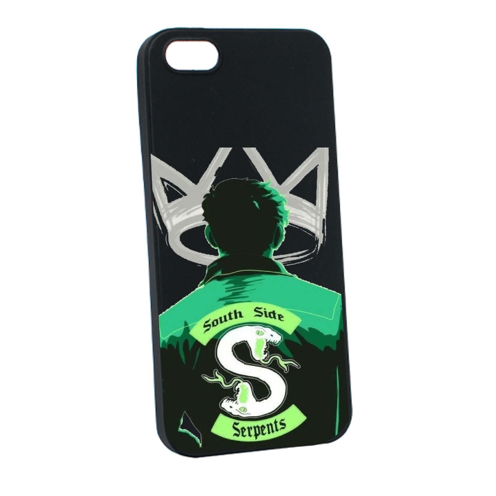Husa de protectie Riverdale South Side Serpents, Movie, pentru Apple iPhone SE / 5S / 5, rezistenta la uzura, anti-alunecare, din silicon Premium, B620