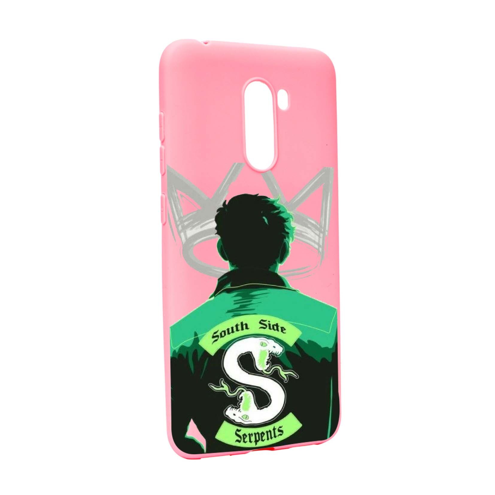Husa de protectie Riverdale South Side Serpents, Movie, pentru Xiaomi PocoPhone F1, rezistenta la uzura, anti-alunecare, din silicon Premium, P620