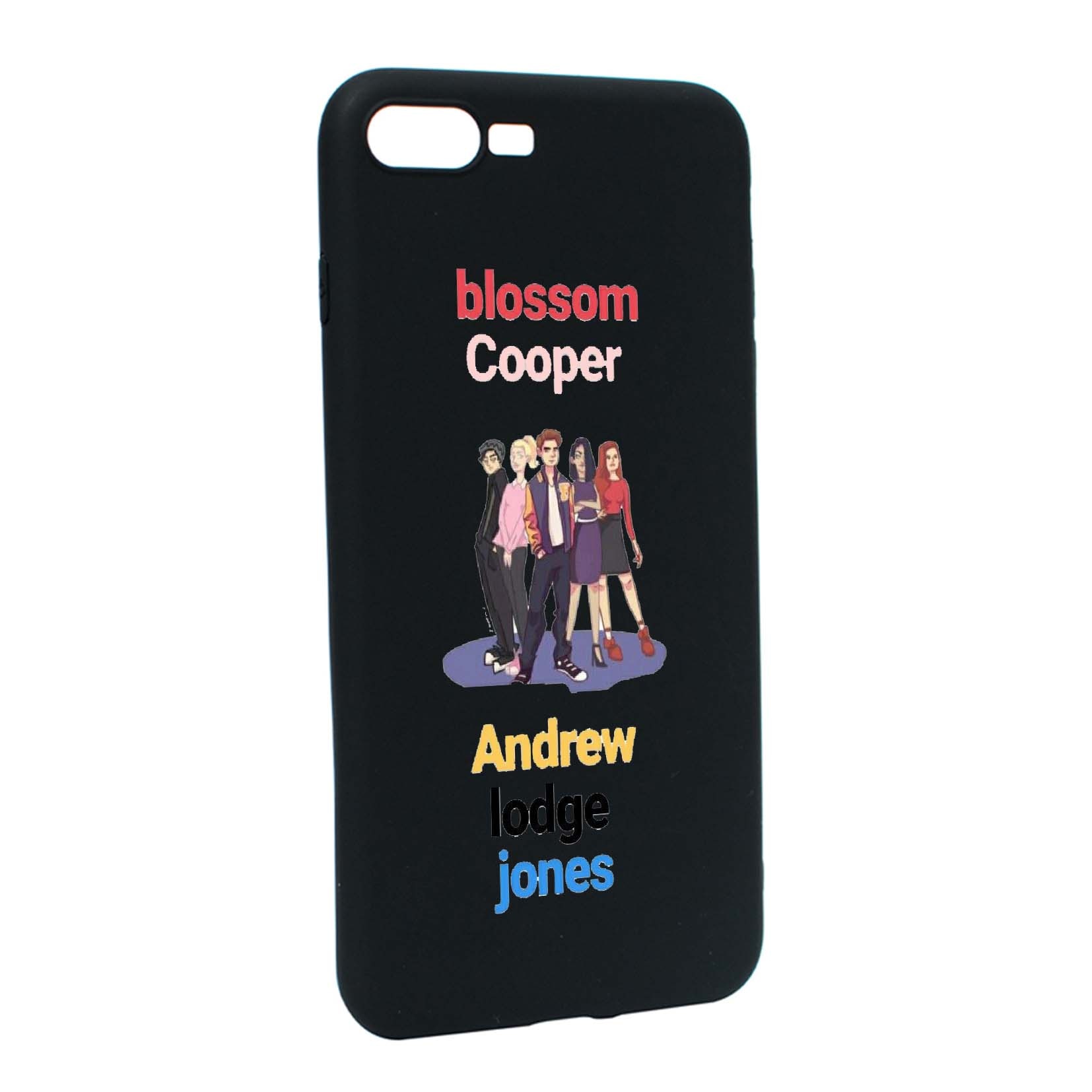 Husa de protectie Riverdale, Movie, pentru Apple iPhone 7 Plus / 8 Plus, rezistenta la uzura, anti-alunecare, din silicon Premium, B623