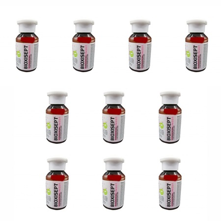 Pachet Cu 10 Bucati De Gel Antiseptic Bioxisept Cu Efect Dezinfectant 100ml Emag Ro