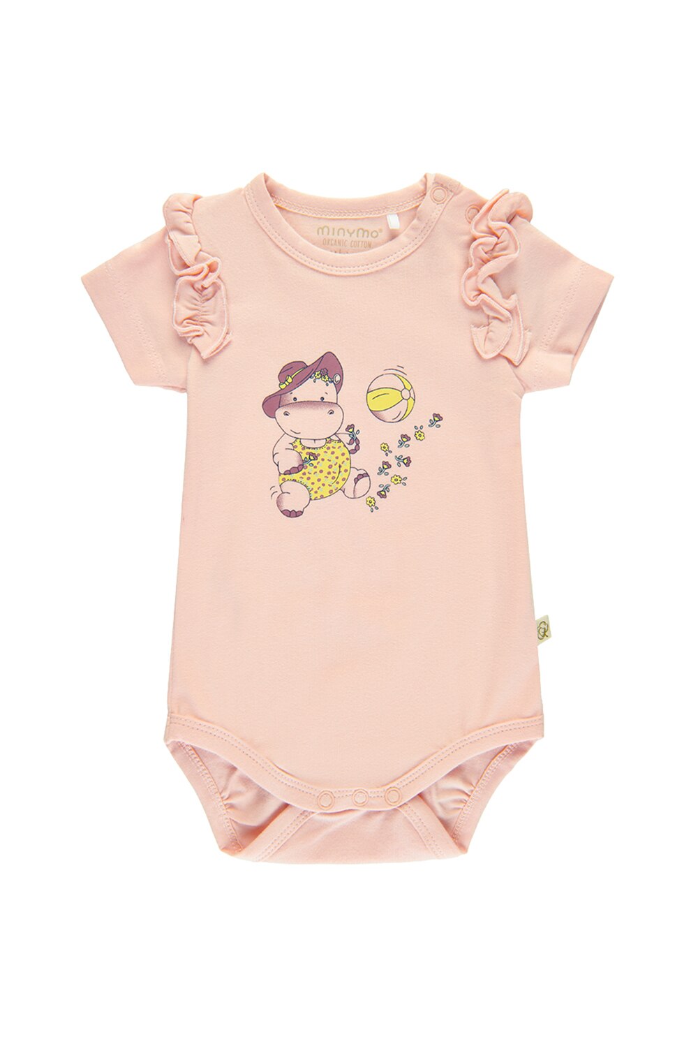 Minymo, Body din amestec de bumbac organic, Piersica