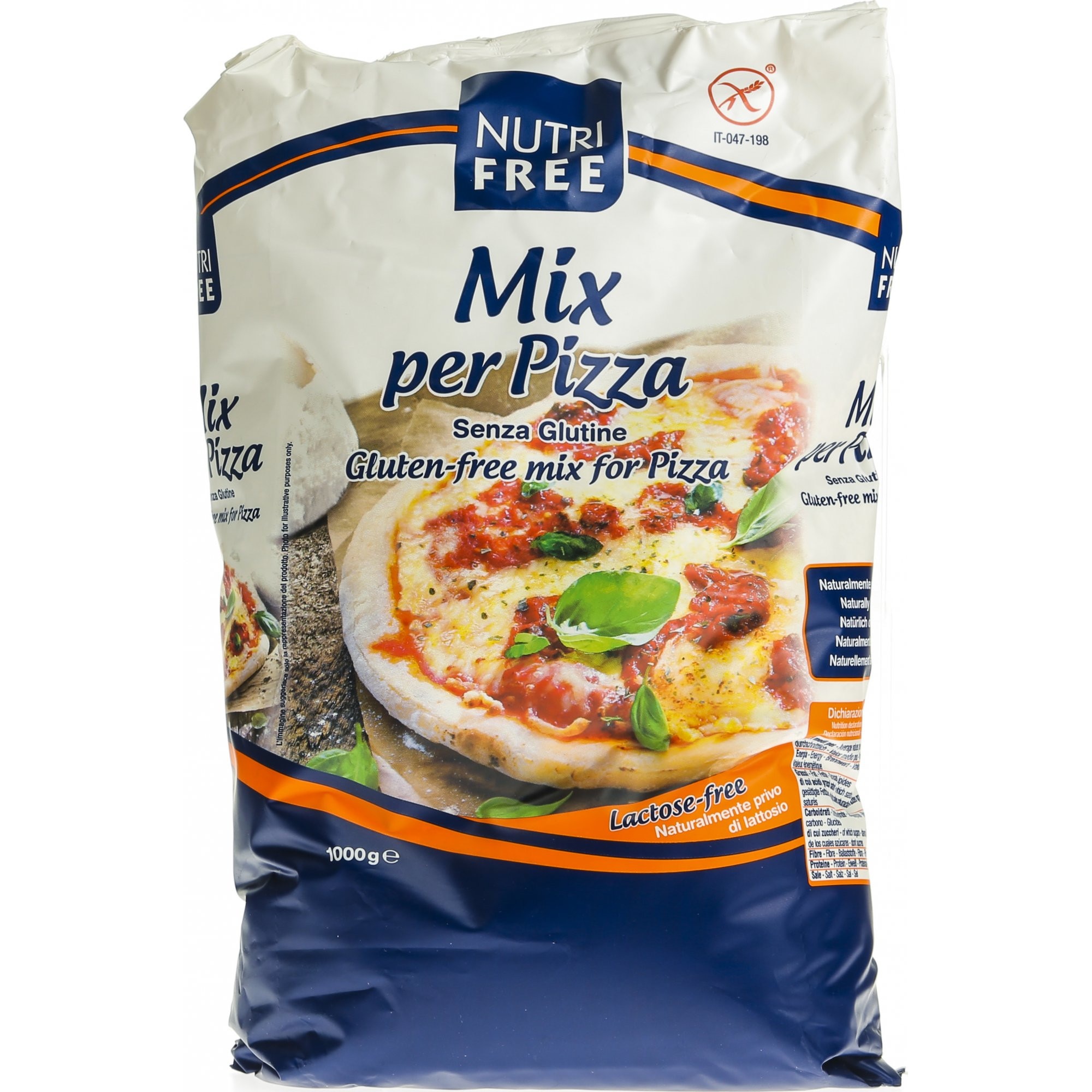 Mix para Pizza - 1 kg -Sin gluten - Nutrifree