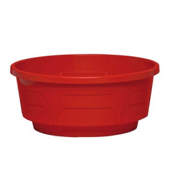 Ghiveci bazin Arca Abetone 912, rosu, diametru 20 cm, cu farfurie inclusa Ghiveci bazin Arca Abetone 912, rosu, diametru 20 cm, cu farfurie inclusa